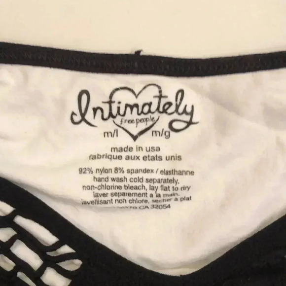 Intimately free people size mod dress black lace small or XS - Picture 7 of 11